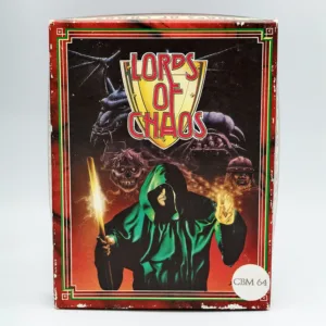 Lords Of Chaos PAL Game Complete In Box For Commodore C64