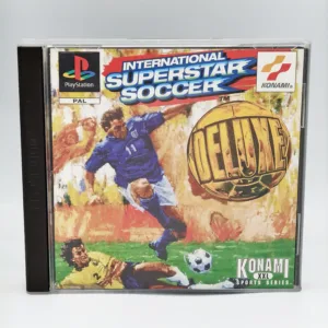 International Superstar Soccer Deluxe PAL Game Complete In Box For Sony Playstation