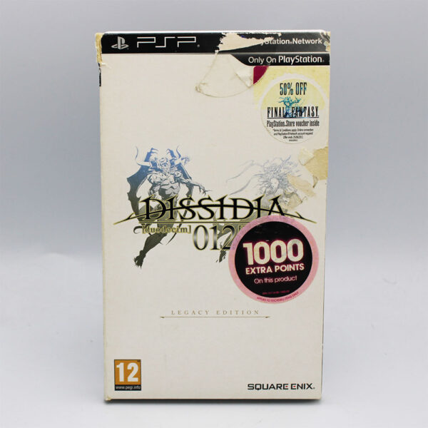 Dissidia 012 Duodecim Final Fantasy Legacy Edition PAL Game Complete In Box For Sony PSP