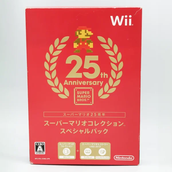 Super Mario Bros. 25th Anniversary JPN Game Complete In Box For Nintendo Wii