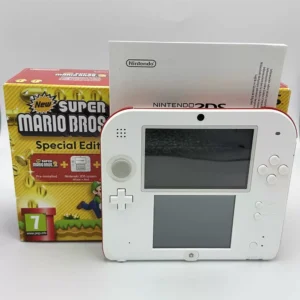 Nintendo 2DS Console White Super Mario Bros 2 Special Edition EU Complete In Box