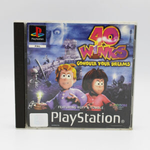 40 Winks PAL Game Complete In Box For Sony Playstation