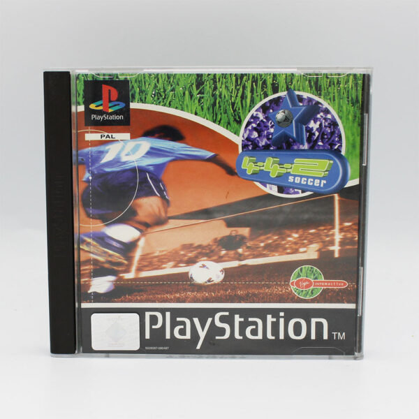 4-4-2 Soccer PAL Game Complete In Box For Sony Playstation