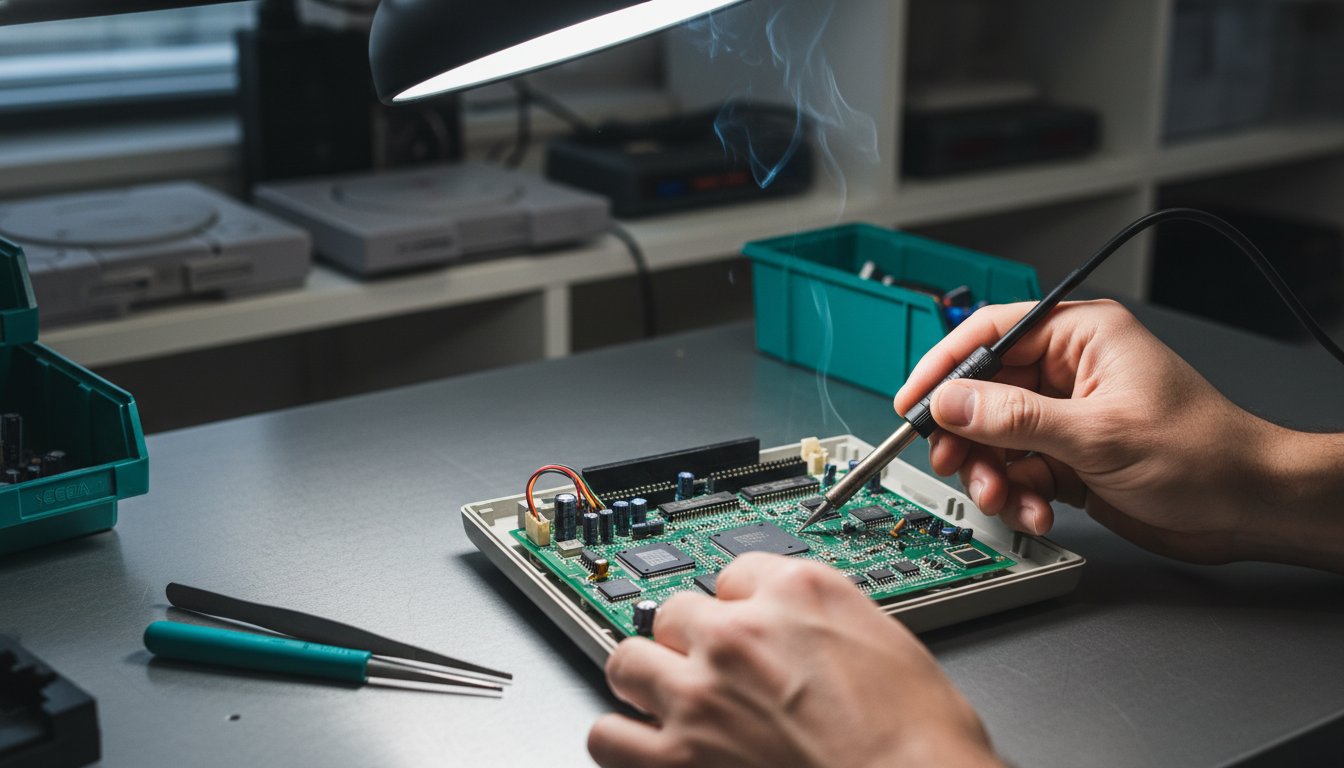 Classic Console Repairs UK Your Ultimate Guide To Reviving Retro Legends Hero Image