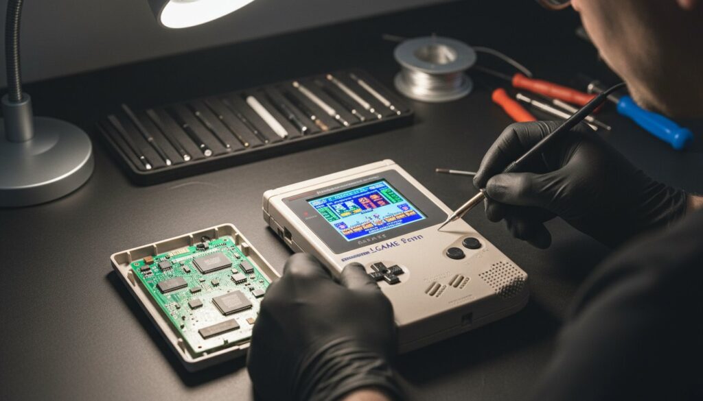 Game Boy Modification Service UK Transform Your Classic Handheld Hero Image