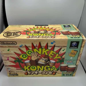 Donkey Konga Full Set With Bongos & Game Boxed JPN For Nintendo Gamecube