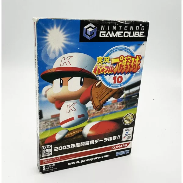 Jikkyo Powerful Pro Yakyu 10 JPN Game Complete In Box For Nintendo Gamecube