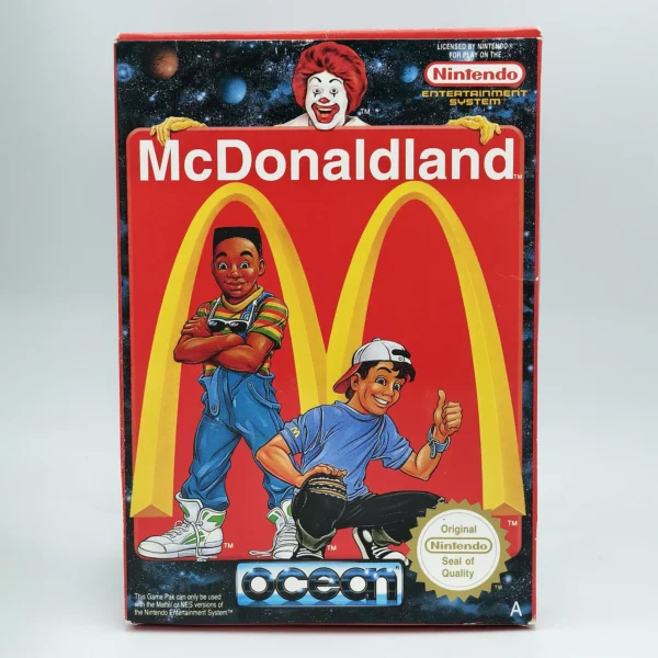 McDonaldland PAL Game Complete In Box For Nintendo NES