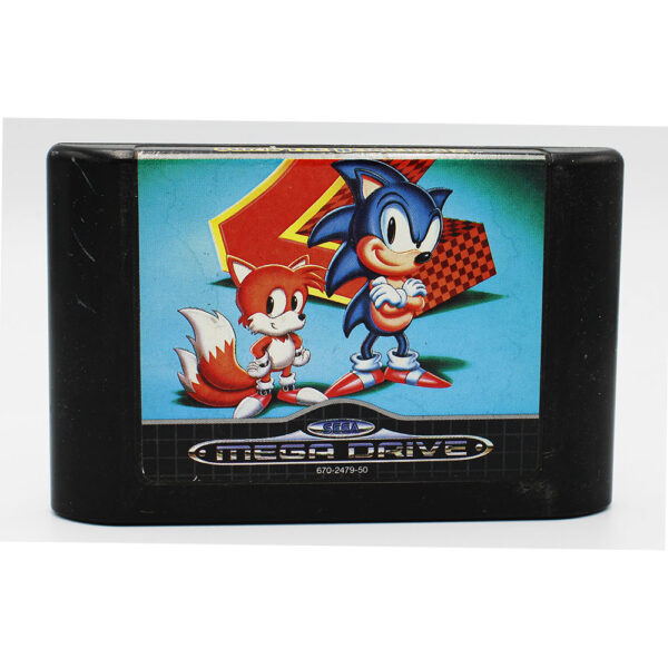 Sonic The Hedgehog 2 PAL Game Cart Only For Sega Mega Drive