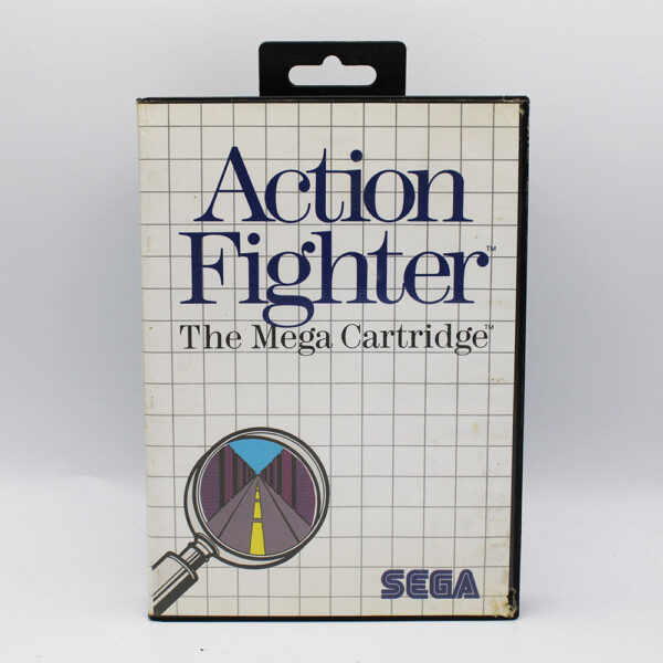 Action Fighter PAL Game Complete In Box For Sega Master System