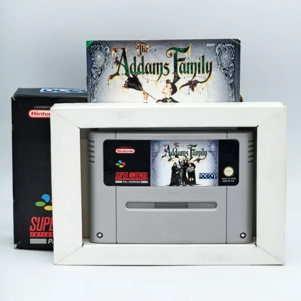The Addams Family PAL Game Complete In Box For Nintendo Super Nintendo SNES