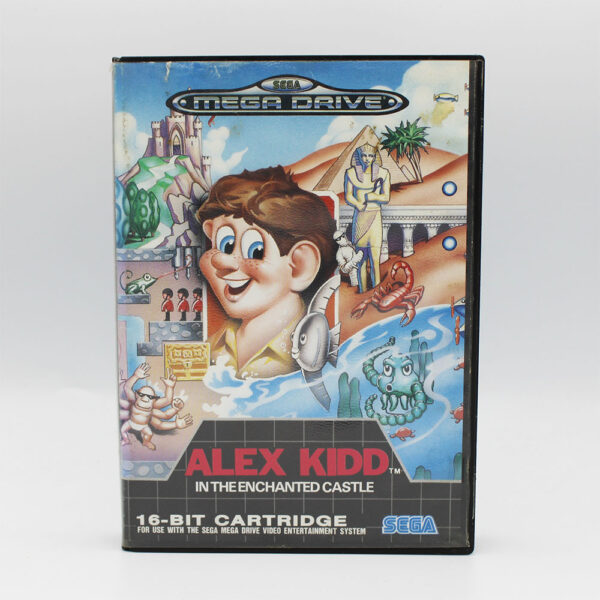Alex Kidd In The Enchanted Castle PAL Game Boxed For Sega Mega Drive