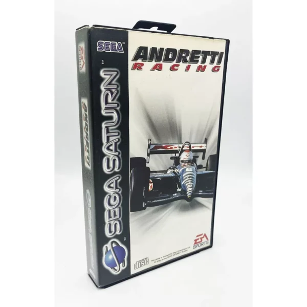 Andretti Racing PAL Game Complete In Box For Sega Saturn