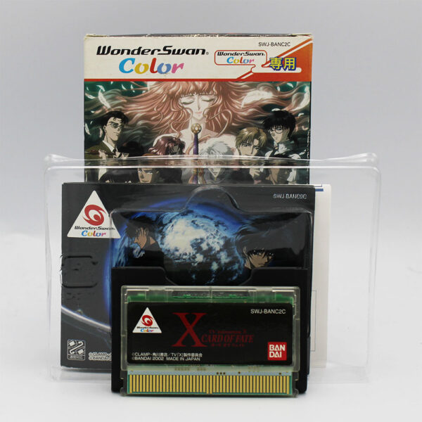 TV Animation X Card of Fate JPN Game Complete In Box For Bandai WonderSwan Color