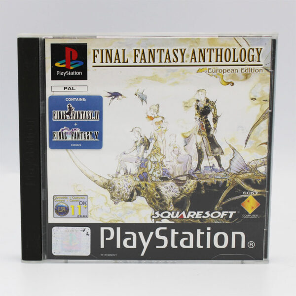 Final Fantasy Anthology PAL Game Complete In Box For Sony Playstation