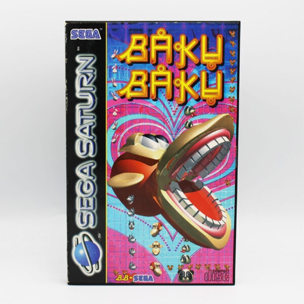 Baku Baku PAL Game Complete In Box For Sega Saturn