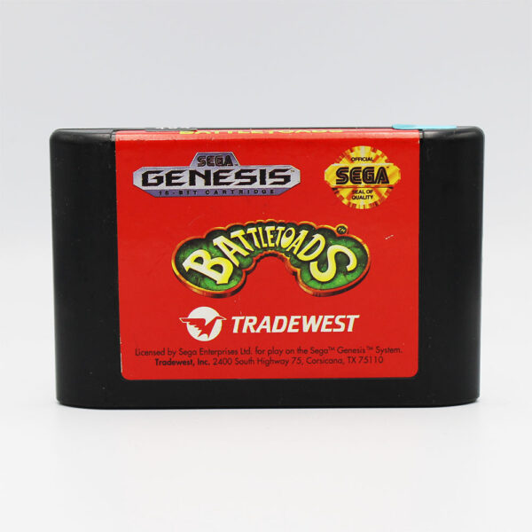Battletoads USA Game Cart Only For Sega Genesis