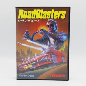 Road Blasters JPN Game Complete In Box For Sega Mega Drive