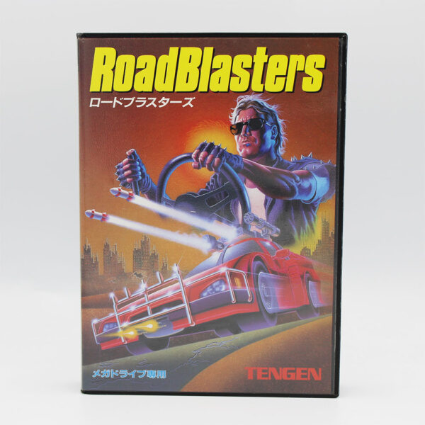 Road Blasters JPN Game Complete In Box For Sega Mega Drive