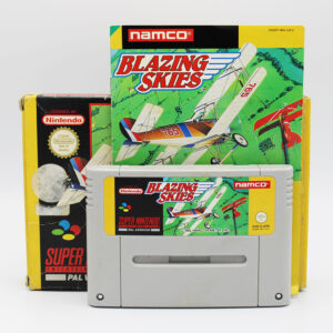 Blazing Skies PAL Game Complete In Box For Nintendo Super Nintendo SNES