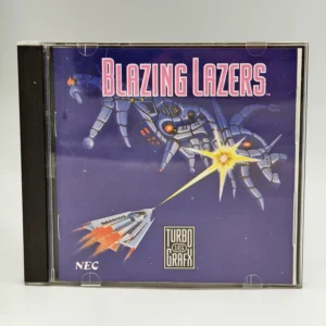 Blazing Lasers PAL Game Complete In Box For NEC TurboGrafx 16