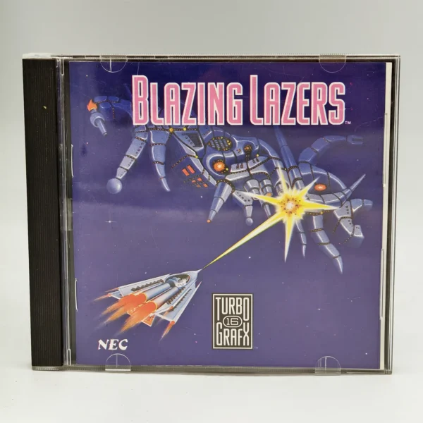 Blazing Lasers PAL Game Complete In Box For NEC TurboGrafx 16