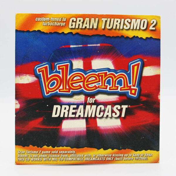 Bleem Dreamcast Gran Turismo 2 Disc For Sega Dreamcast