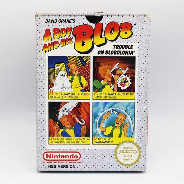 A Boy And His Blob Trouble On Blobolonia PAL Game Complete In Box For Nintendo NES