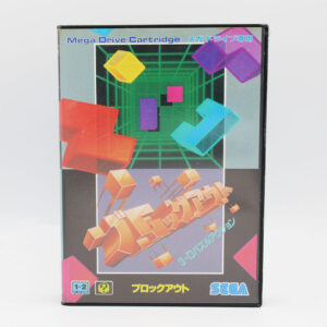 Block Out JPN Complete In Box For Sega Mega Drive