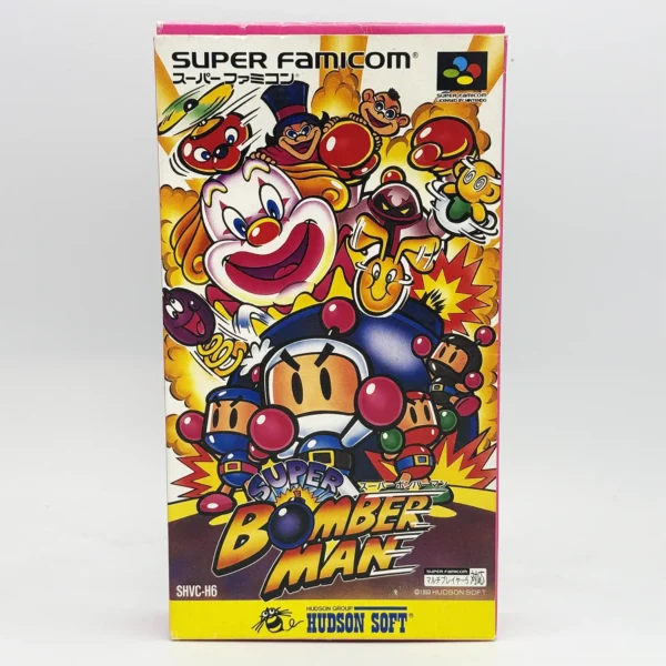 Super Bomberman JPN Complete In Box Only For Nintendo Super Famicom