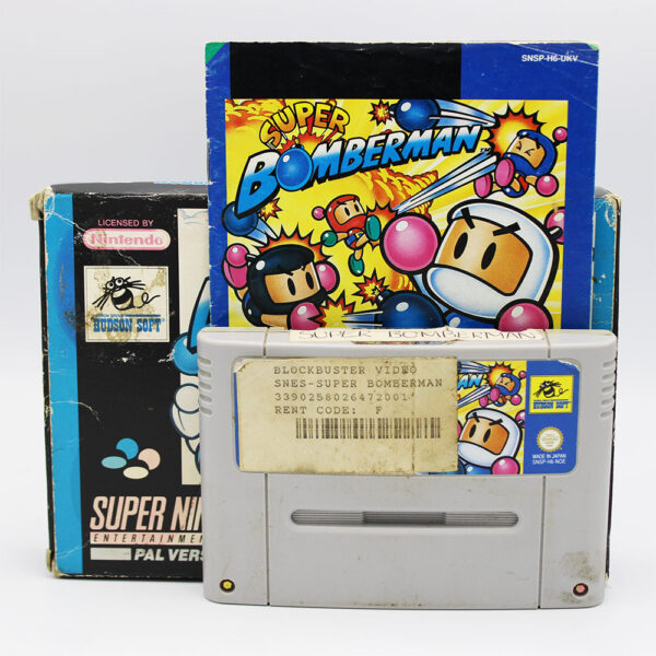 Super Bomberman PAL Game Complete In Box For Nintendo Super Nintendo SNES