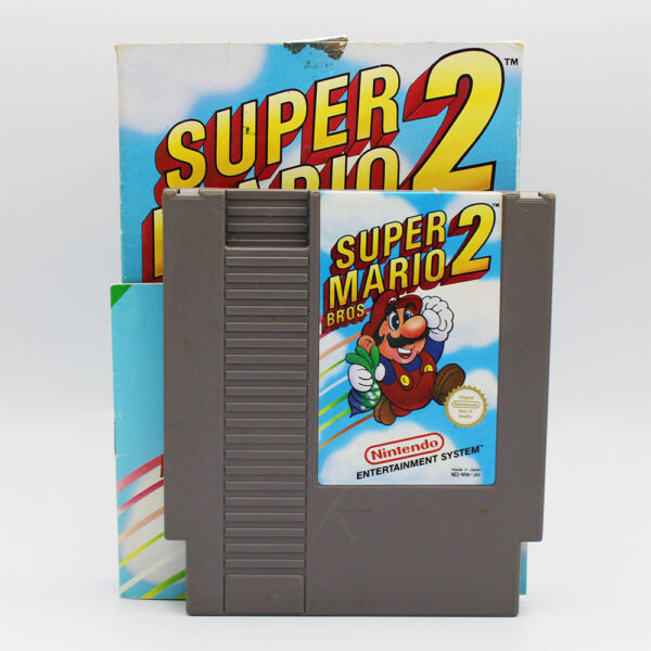 Super Mario Bros. 2 PAL Game Complete In Box For Nintendo NES