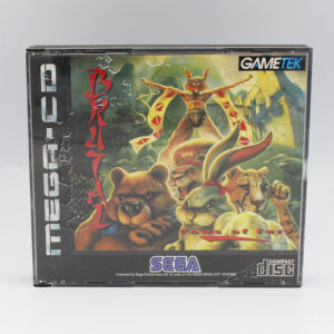 Brutal Paws Of Fury PAL Game Complete In Box For Mega CD