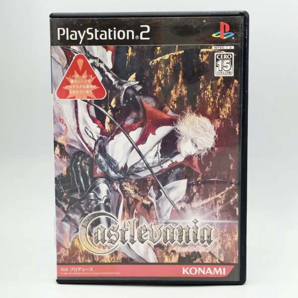 Castlevania JPN Game Complete In Box For Sony PS2 Playstation 2