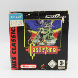 Castlevania NES Classics PAL Game Complete In Box For Nintendo Game Boy Advance