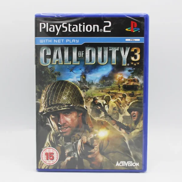 Call Of Duty 3 PAL Game Complete In Box Sealed For Sony Playstation 2
