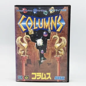 Columns JPN Game Complete In Box For Sega Mega Drive