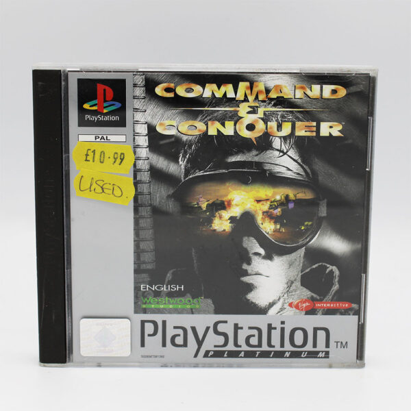 Command & Conquer PAL Game Complete In Box For Sony Playstation