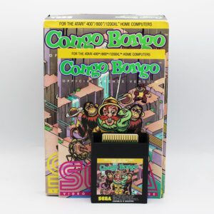 Congo Bongo USA Game Complete In Box For Atari 400 / 800 / 1200XL