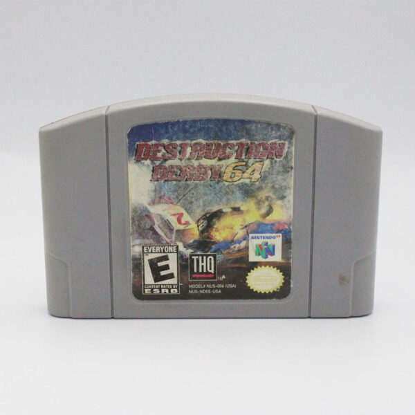 Destruction Derby 64 USA Game Cart Only For Nintendo N64
