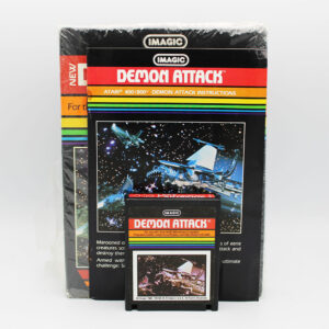 Demon Attack USA Game Complete In Box For Atari 400 / 800 / 1200XL