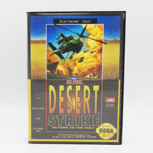 Desert Strike USA Game Complete In Box For Sega Genesis