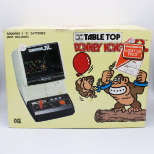 Donkey Kong JR Nintendo Game & Watch Table Top Complete In Box