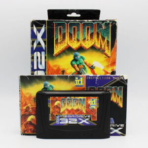 Doom PAL Game Complete In Box For Sega 32X