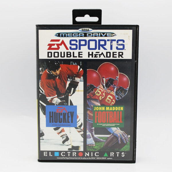 EA Sports Double Header PAL Game Complete In Box For Sega Mega Drive