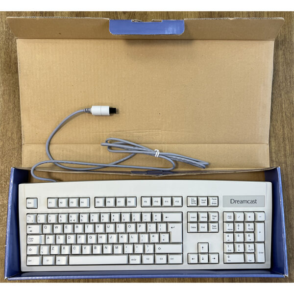 Official HKT-7630 Keyboard Boxed PAL For Sega Dreamcast