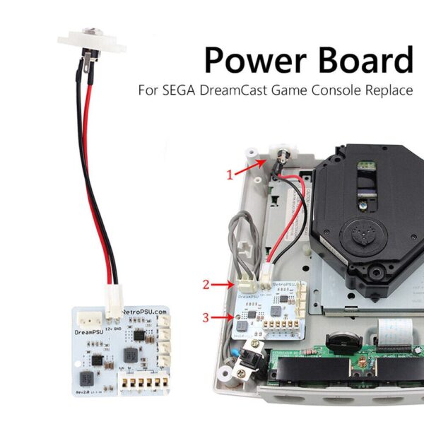 SEGA DreamCast Replacement DreamPSU 12V Power Supply
