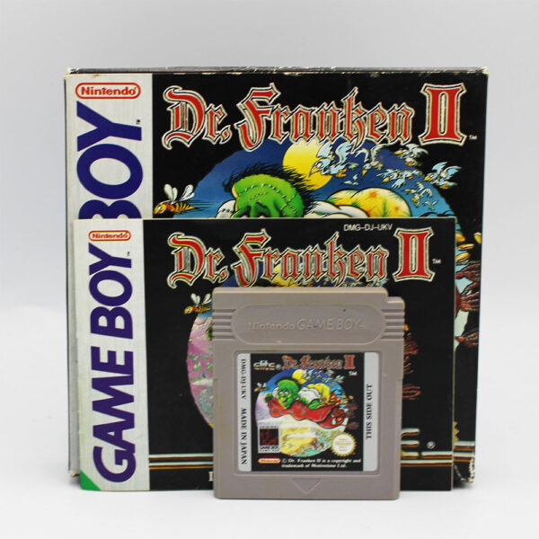 Dr Franken II PAL Game Complete In Box For Nintendo Game Boy