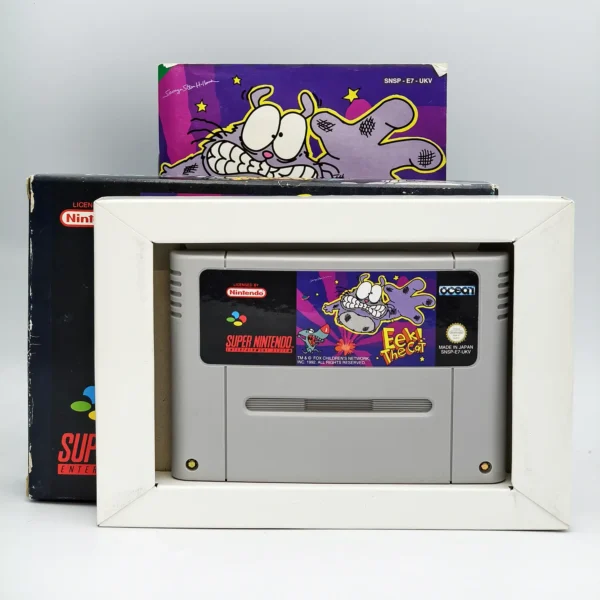 Eek The Cat PAL Game Complete In Box For Nintendo Super Nintendo SNES