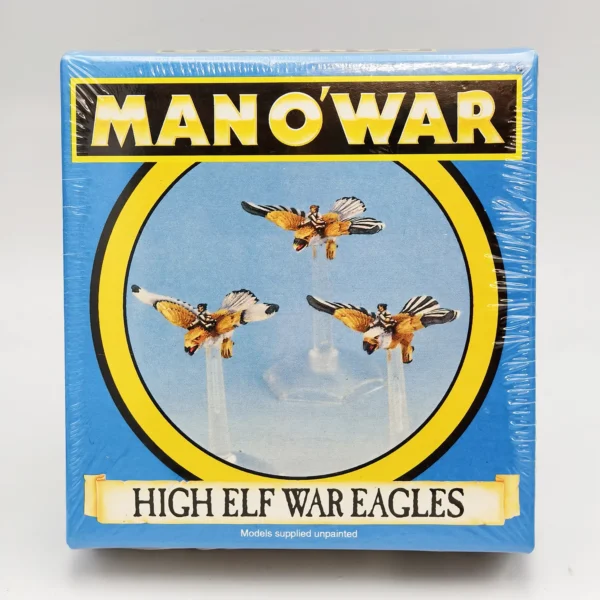 Games Workshop Man O'War High Elf War Eagles Miniature New Sealed